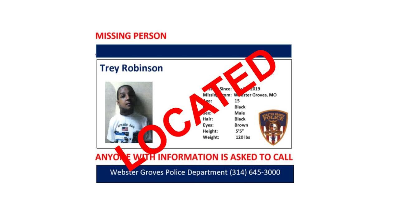 Missing boy located